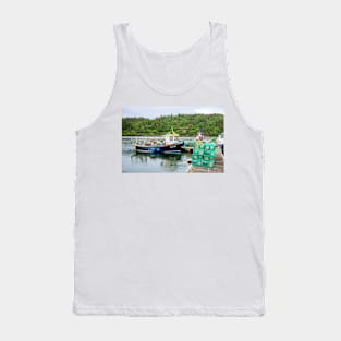 Fishing Boat in Plockton, Scotland Tank Top